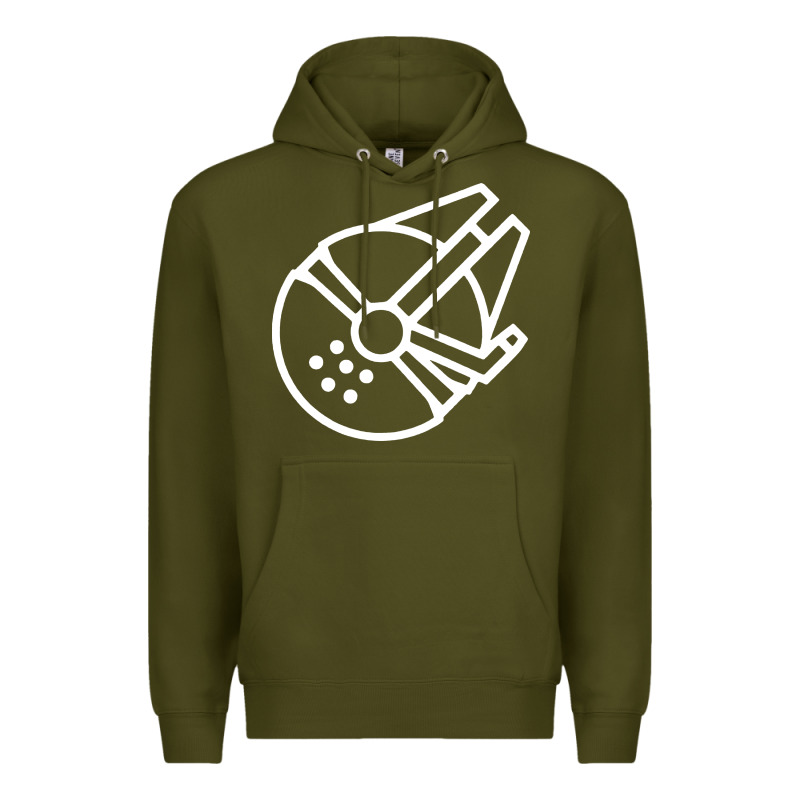 Millennium Falcon Premium Hoodie by artisFamous | Teevron