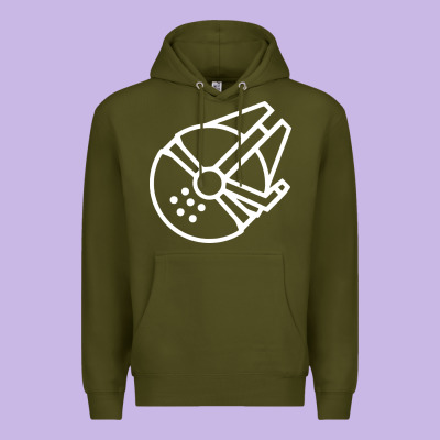 Millennium Falcon Premium Hoodie Designed By Artisfamous
