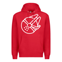 Red millennium falcon Premium Hoodie - artisFamous