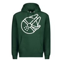 Sports Green millennium falcon Premium Hoodie - artisFamous