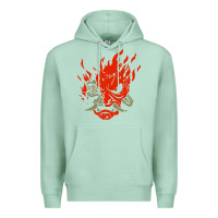 Seafoam punk samurai Premium Hoodie - artisFamous