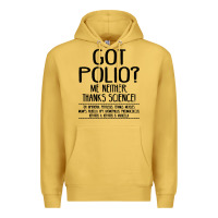 Antique Gold got polio me neither thanks science Premium Hoodie - artisFamous