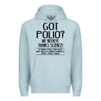 Blue Mist got polio me neither thanks science Premium Hoodie - artisFamous