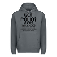 Rock got polio me neither thanks science Premium Hoodie - artisFamous