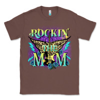 Chestnut Rockin' the mom Mother's Day Classic Tee - FaDigitalArtStudio