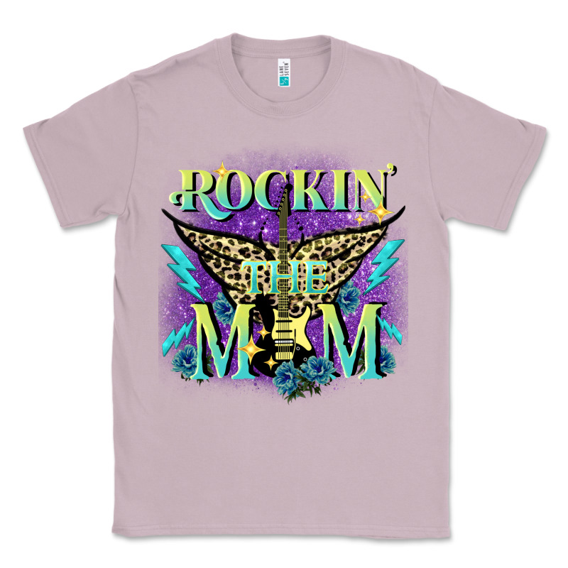Rockin' The Mom Mother's Day Classic Tee by FaDigitalArtStudio | Teevron