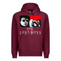 Burgundy lost boys Premium Hoodie - artisFamous
