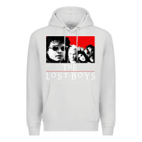 Dove Grey lost boys Premium Hoodie - artisFamous