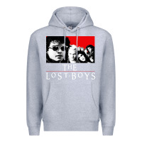 Heather Grey lost boys Premium Hoodie - artisFamous