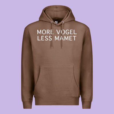 More Vogel Less Mamet Premium Hoodie Designed By Artisfamous