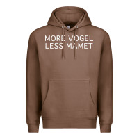 Chestnut more vogel less mamet Premium Hoodie - artisFamous