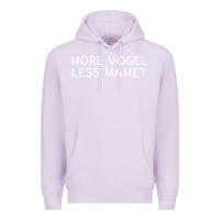 Lilac more vogel less mamet Premium Hoodie - artisFamous