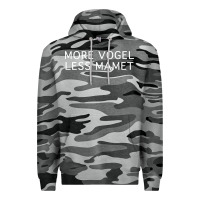 Slate Camo more vogel less mamet Premium Hoodie - artisFamous