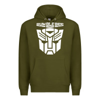 Army Green bumblebee strong Premium Hoodie - artisFamous