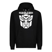 Black bumblebee strong Premium Hoodie - artisFamous