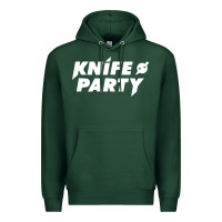 Sports Green knife party Premium Hoodie - artisFamous