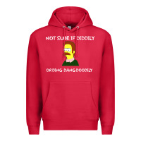 Cardinal ned flanders Premium Hoodie - artisFamous