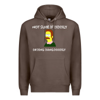 Coffee ned flanders Premium Hoodie - artisFamous