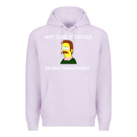 Lilac ned flanders Premium Hoodie - artisFamous
