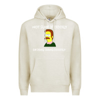 Oatmeal Heather ned flanders Premium Hoodie - artisFamous