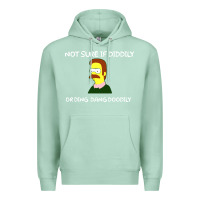 Seafoam ned flanders Premium Hoodie - artisFamous