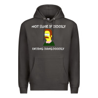 Smoke ned flanders Premium Hoodie - artisFamous