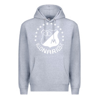 Heather Grey millonarios futbol Premium Hoodie - artisFamous