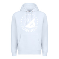 White millonarios futbol Premium Hoodie - artisFamous
