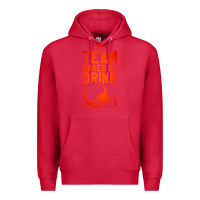 Cardinal my team makes me drink Premium Hoodie - artisFamous