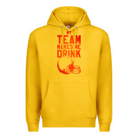 Lemon my team makes me drink Premium Hoodie - artisFamous