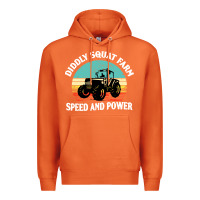 Carrot diddly squat farm speed and power Premium Hoodie - artisFamous