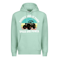 Diddly Squat Farm Speed And Power Premium Hoodie | Teevron