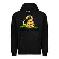 Black please tread on me Premium Hoodie - artisFamous