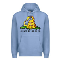 Colony Blue please tread on me Premium Hoodie - artisFamous