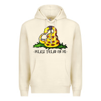 Sandshell please tread on me Premium Hoodie - artisFamous