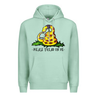 Seafoam please tread on me Premium Hoodie - artisFamous