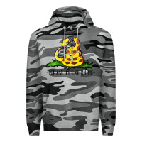 Slate Camo please tread on me Premium Hoodie - artisFamous