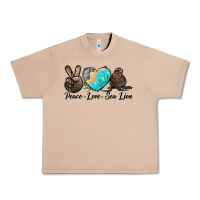 Burro Peace Love Sea Lion Urban Heavy Tee - LillyAllenDesigns