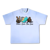 Grape Ice Peace Love Sea Lion Urban Heavy Tee - LillyAllenDesigns