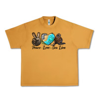 Peanut Butter Peace Love Sea Lion Urban Heavy Tee - LillyAllenDesigns