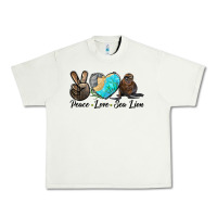 Pistachio Peace Love Sea Lion Urban Heavy Tee - LillyAllenDesigns
