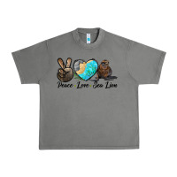 Tornado Peace Love Sea Lion Urban Heavy Tee - LillyAllenDesigns