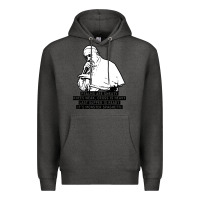 Charcoal Heather pope mc Premium Hoodie - artisFamous