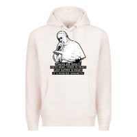 Pale Pink pope mc Premium Hoodie - artisFamous