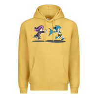 Antique Gold ozzy loves bats Premium Hoodie - artisFamous