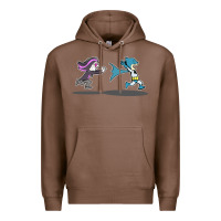 Chestnut ozzy loves bats Premium Hoodie - artisFamous
