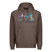 Coffee ozzy loves bats Premium Hoodie - artisFamous
