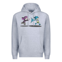 Heather Grey ozzy loves bats Premium Hoodie - artisFamous