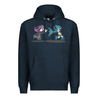 Navy ozzy loves bats Premium Hoodie - artisFamous