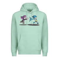 Seafoam ozzy loves bats Premium Hoodie - artisFamous